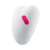 Sauce Sweeeheart Clitoral Vibrator White & Pink