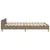 Vidaxl Posteljni okvir brez vzmetnice taupe 120x200 cm blago