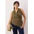Trendyol Curve Ženska bluza Tbbaw26Af00081, Kaki