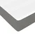 Vidaxl Box spring postelja z vzmetnico temno siva 180x200 cm blago