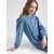 ONLY Dolga srajca ONLALMA moder denim