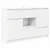 Kreveta s ladicama Bijelo 100 x 30 x 65,6 Konstruirano drvo