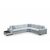 ATELIER DEL SOFA Ugaona garnitura Loop 23