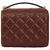 vidaXL Barski stol 2 kos Rjav diamant 44 x 33 x 74 cm Pravo usnje
