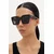 Off-White Naočare za sunce Jackson, Crne