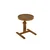 Hanah Home pomoćni sto Opus Yuvarlak 40, 40 cm, orah