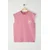 Trendyol Muška majica Tmnss23Al00009, Roze