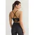Trendyol Black Back Window/Cut Out Detailed Supported/Shaping Knitted Sports Bra