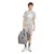 ADIDAS SORTS J BL KN SH 210 MGREYH/WHITE DJEČACI
