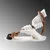 Aberto Design Dekorativna figura Unity Of Strength Sculpture, Bela