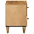 vidaXL vidaXL Nočna omarica Rjava 40 x 33,5 x 46 cm Masiven les manga, (5000247422)