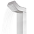 VIDAXL vrtni tuš (220cm), inox