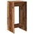 Barski stol boja staro drvo 51x50x103,5cm od konstruiranog drva