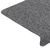 Den Preproge za stopnice 10 kosov svetlo sive 65x25 cm