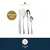 Childrens cutlery set, 4 pieces, stainless steel - MasterClass