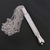 LateToBed BDSM Line Flogger with Chain Tassel with Rhinestone Handle