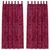 Baršunaste zavjese 2 pcs boja crnog vina 260 x 140 cm Baršun