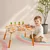 Kinder Home Dečiji aktivni sto montesori igraonica 6 u 1, puno drvo ( HL001 )