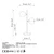 Opviq Stona lampa Benek-15-14551, 36x18x58 cm, IP20, Crno-crvena