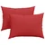 Jastučići za sofu 2 pcs Crvena 70 x 50 cm tkanina