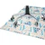 Decormat Podloga za stol Triangle pattern 140x100 cm 15 cm