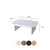 Hanah Home Klub sto Theseus, 105x35x60 cm, Beli