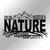 Wallity Zidna dekoracija Nature, 70 x 42 cm, Crna