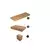 HANAH HOME Komoda Ferro 150 White Travertine