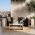 Hanah Home set klub stolova Amon, travertin