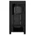 Corsair Kucište FRAME 4000D Mid-Tower, ATX, Kaljeno staklo, Bez napajanja, Crna