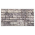 Zidne panele 10 pcs Svjetlosiva 100 x 50 cm EPS pjena