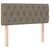 vidaXL Box spring postelja z vzmetnico taupe 90x200 cm blago