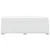Vidaxl Box spring postelja z vzmetnico bel 100x200 cm umetno usnje
