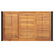 Vrtni stol s U-nogama 140 x 80 x 75 cm od masivnog drva bagrema