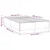 shumee vidaXL Posteljni okvir brez vzmetnice moder 120x190 cm blago