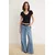 Trendyol Milla Ženska majica TWOSS26TS00243, Crna