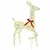 Obitelj jelena 3 pcs Topla bijela 67 x 26 x 127 cm PET