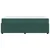 Vidaxl Konstrukcija postelje Temno zelena 90 x 200 cm blago