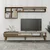 Hanah Home TV komoda sa policama Milan, 180 cm, Krem