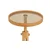 Hanah Home pomoćni sto Opus Yuvarlak 40, 40 cm, hrast
