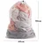 INF Velika vreča za perilo 60x90 cm Bela 2-paket, (21548124)