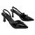 Mona shoes Ženske sandale na štiklu, Crne