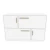 Hanah Home Konzola Mares, 120x81,6 x45 cm, Bela