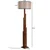 Opviq Kule Ceviz 534LUN2222 Podna lampa, Siva