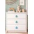 Canta 4 Light Blue Decorative Handle Set