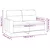 Dvosed temno siv 120 cm blago