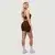 GymBeam Women‘s NEO Seamless Shorts Mocha