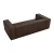 Temno rjava usnjena zofa 227 cm Madame - Windsor & Co Sofas