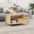 shumee Klubska mizica sonoma hrast 90x49x45 cm konstruiran les
