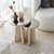 Hanah Home Set klub stolova Luna, 2 komada, Krem